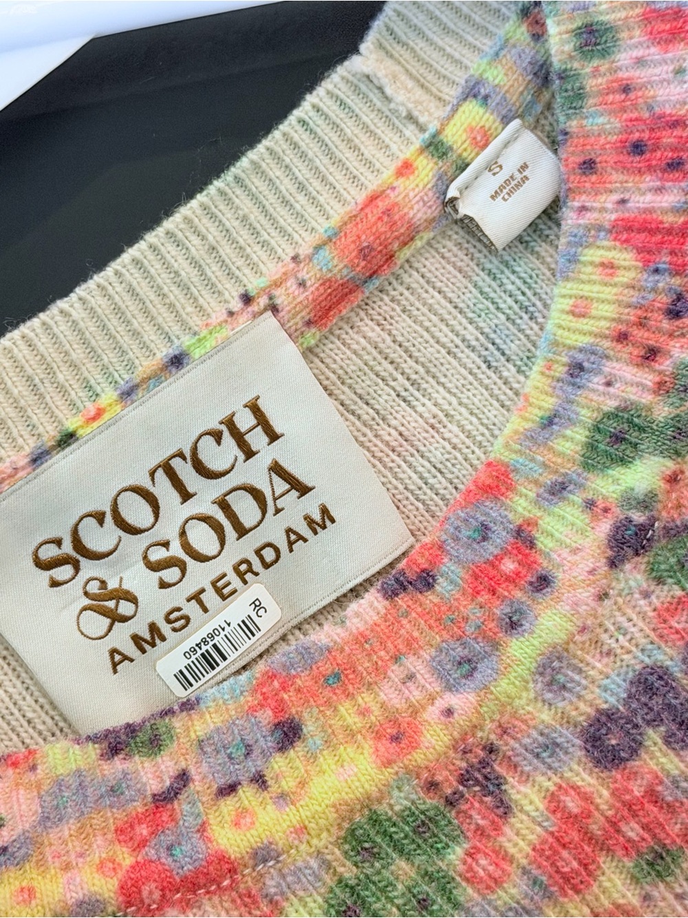 Scotch & Soda Multicolor Floral Puff Sleeve Top